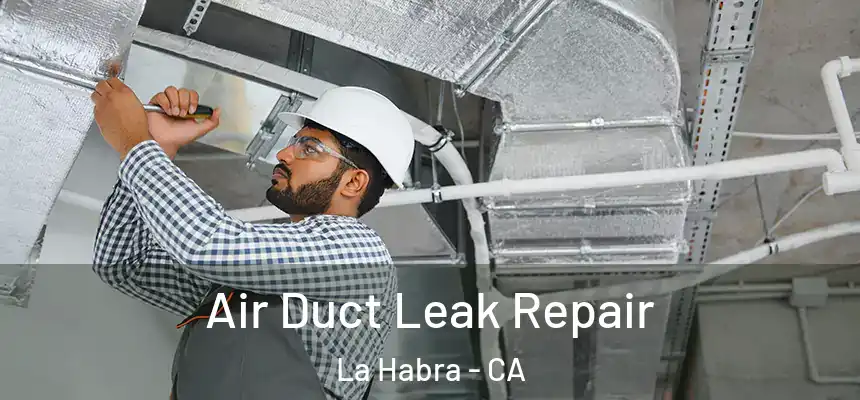 Air Duct Leak Repair La Habra - CA