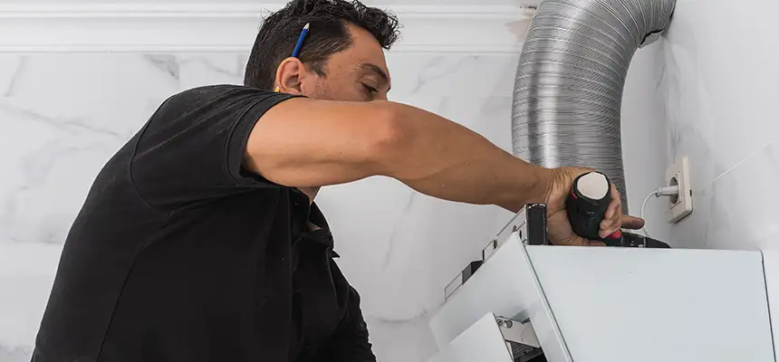Precision In-wall Dryer Vent Cleaning & Rerouting Corrections in La Habra, CA