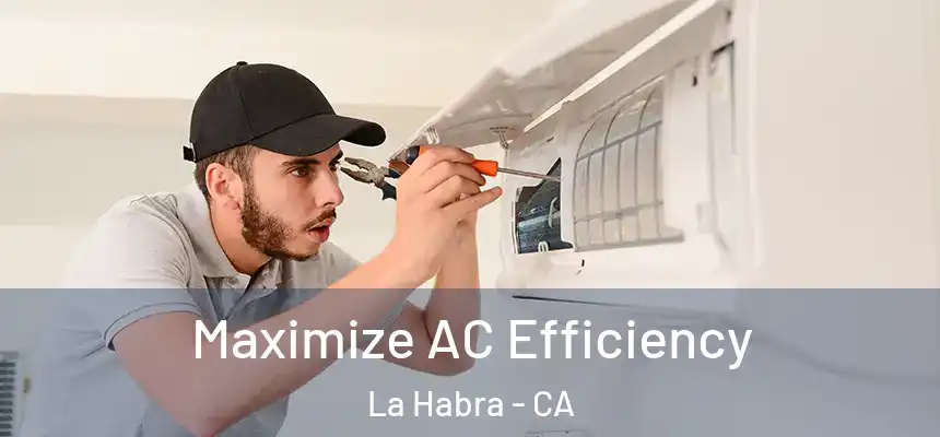 Maximize AC Efficiency La Habra - CA